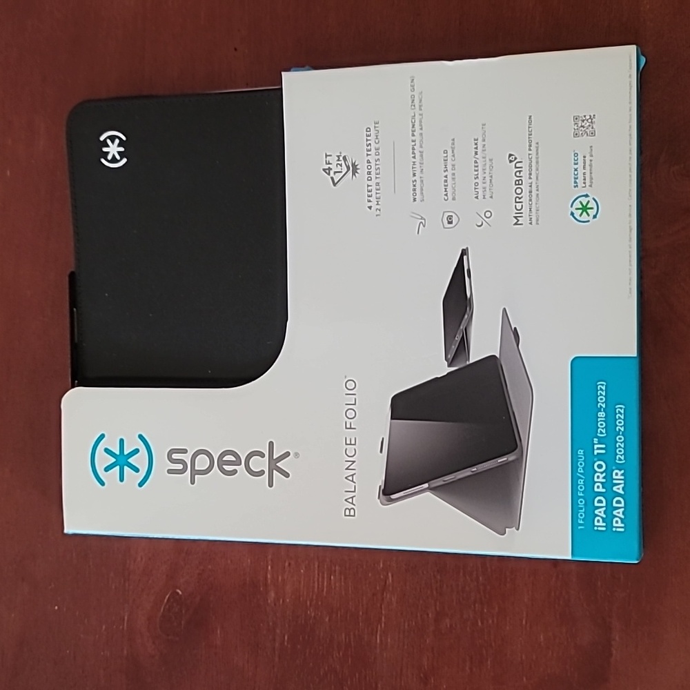 Speck Balance Apple iPad Pro Case 11"  iPad Case Air 2020-2022 Adjustable Angles